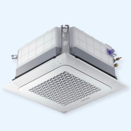 AC026NNNDKH/EU Samsung Внутренний блок CAC кассетный 4-поточный "Mini" WindFree